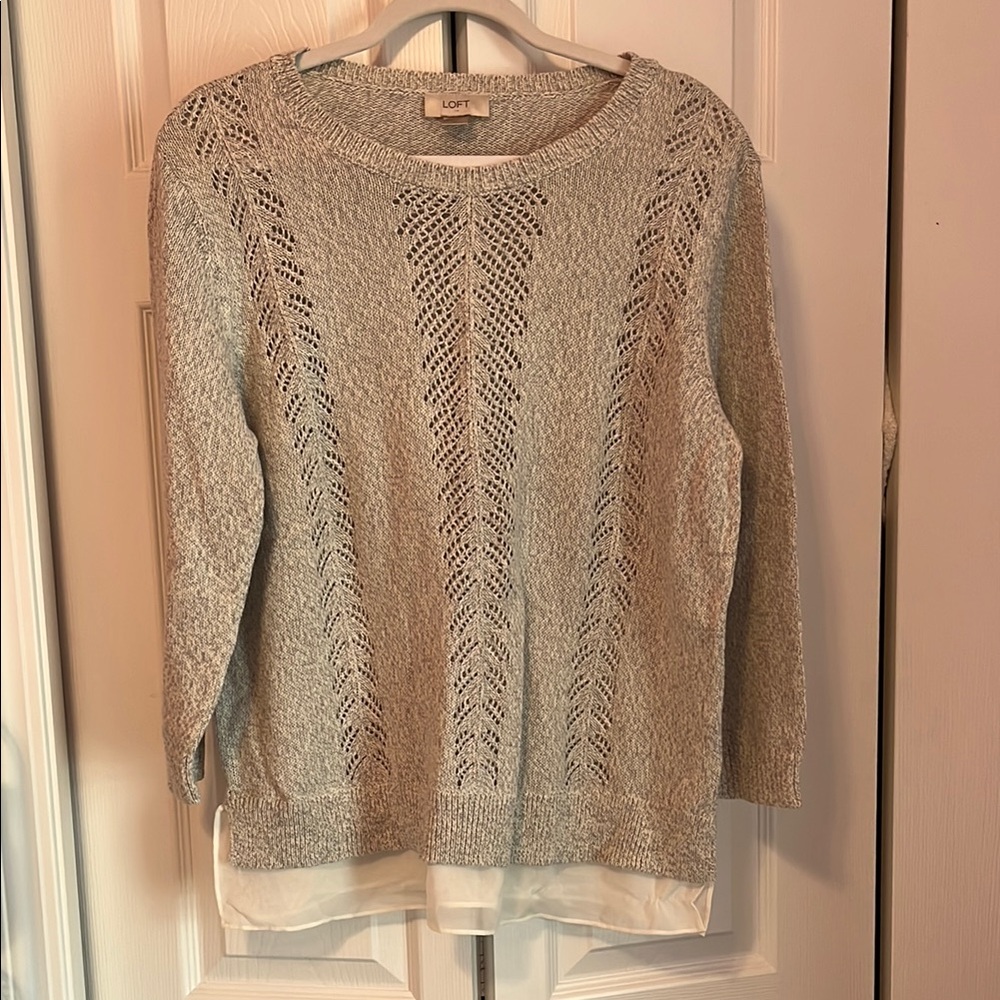 LOFT Gray Women's Sweater